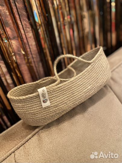 Корзина из джута