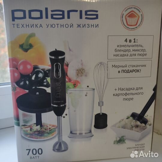 Блендер погружной polaris