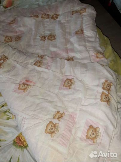 Детское одеяло в кроватку