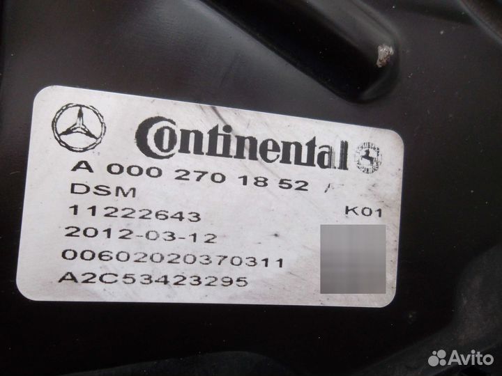 АКПП, Mercedes CLS 2012