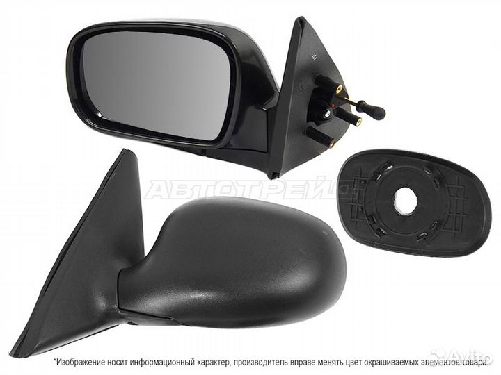 Зеркало Chevrolet Lanos 05-09 / Daewoo Lanos 97-08 (Слева/ Механическое)