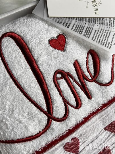 Комплект из махровых полотенец