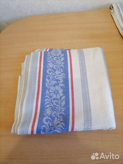 Отрезы льняные, вафельная ткань. Качество СССР