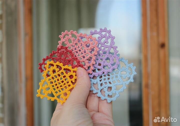 Салфетки ажурные крючком