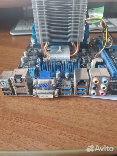 Intel core i5 3550+мать, кулер и 8gb(4+4)