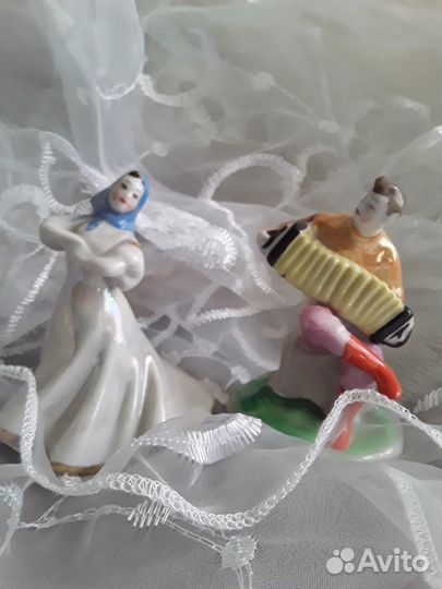 Фарфоровые статуэтки времен СССР