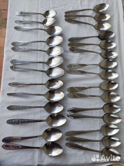 Ложки, вилки, ножи СССР