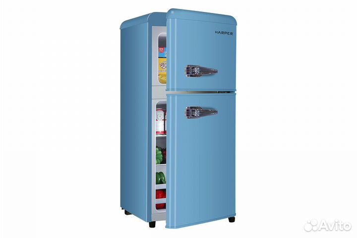 Холодильник Harper HRF-T140M (blue) Новый