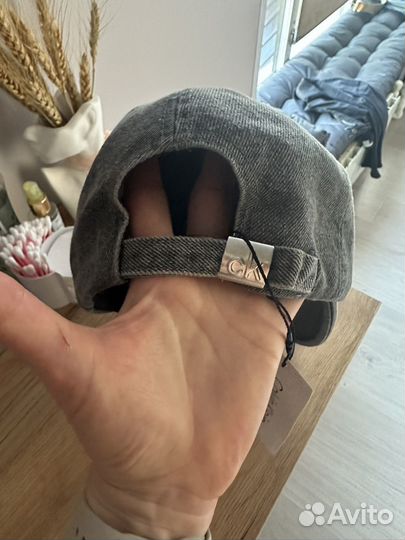 Бейсболка кепка джинсовая