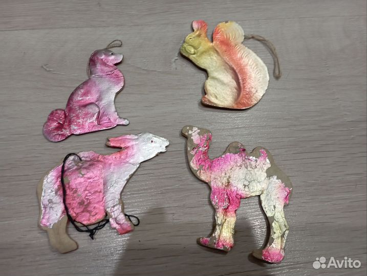 Елочные игрушки картонаж