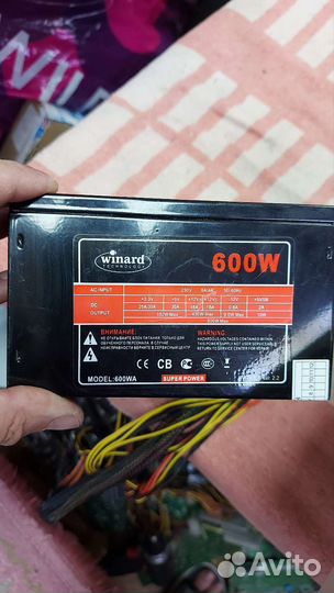 Компьютерный блок питания winard 600w