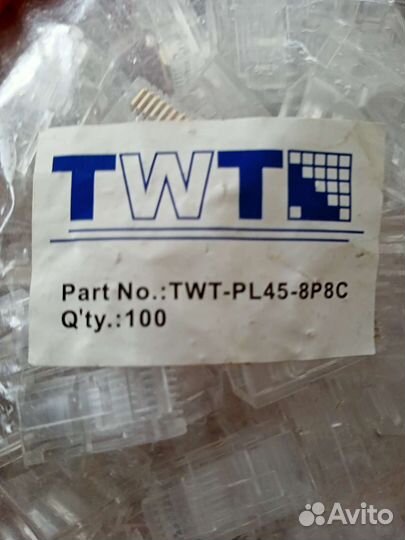 Коннектор TWT TWT-PL45-8P8C-V