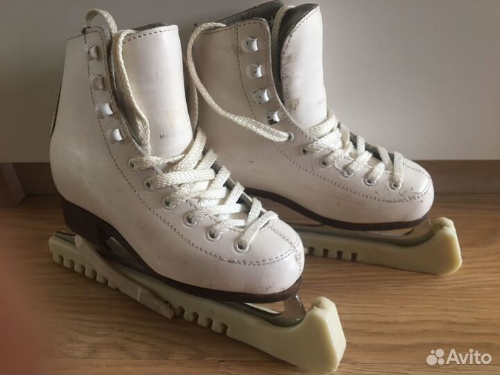 Коньки фигурные wifa 28 l белые