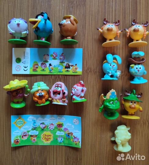 Смешарики К-артель, Чупа-чупс, Киндер и др