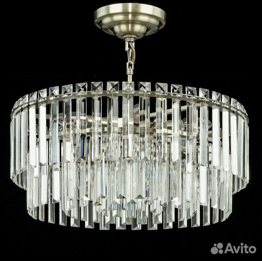 Люстра хрустальная бу