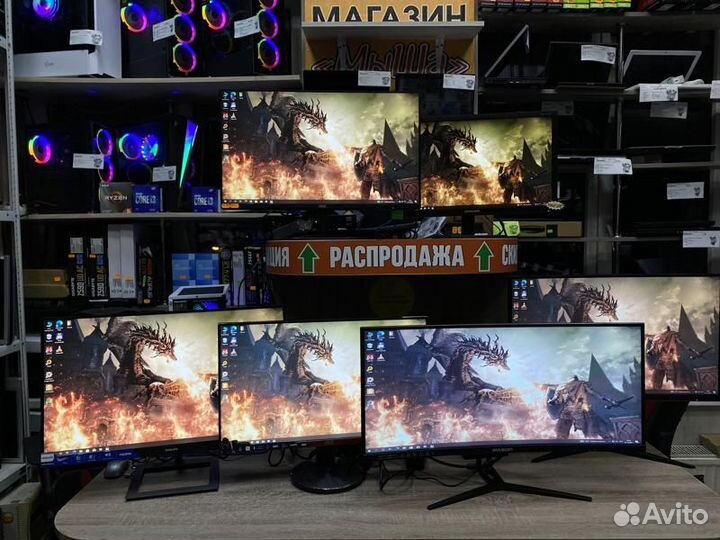 Монитор samsung 22 24 27 32 диагональ