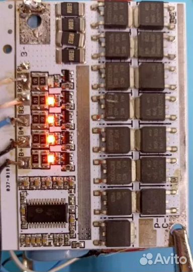 Плата защиты для Li-ion BMS 4S 16,8V, 5S 21V 100A