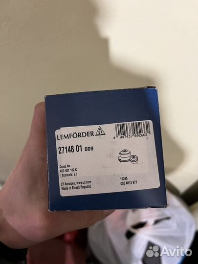 Сайлентблок lemforder 2714801