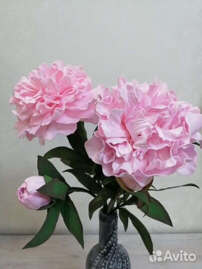 Пионы из фоамирана