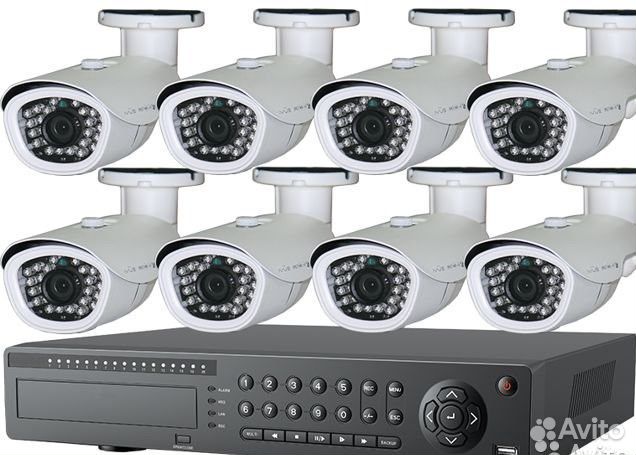 Комплект видеонаблюдения
