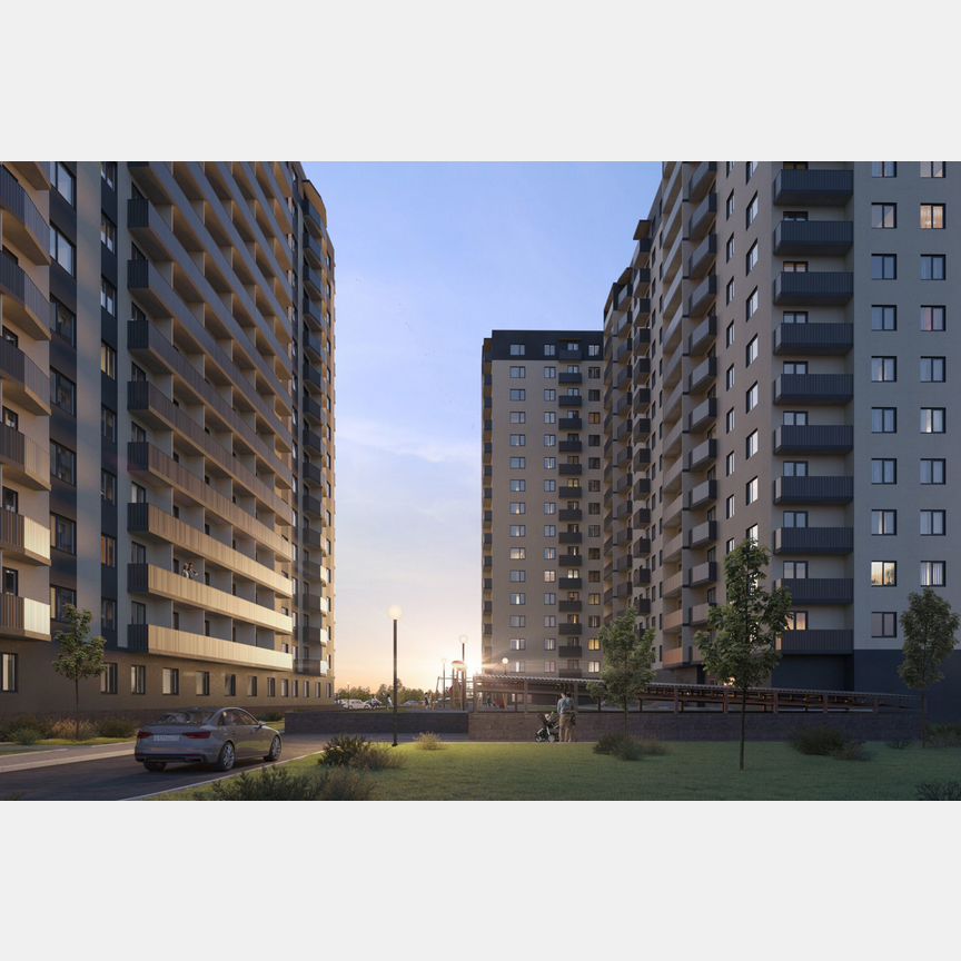 1-к. квартира, 39 м², 9/16 эт.