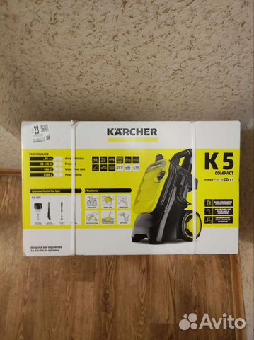 Мойка высокого давления karcher к5 compact, новая