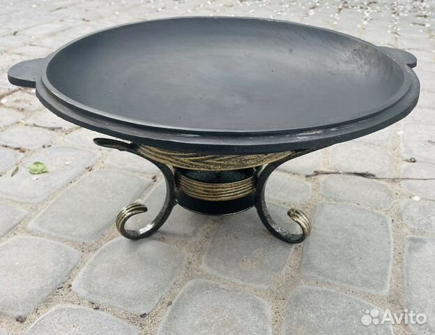 Садж чугунный толстостенный