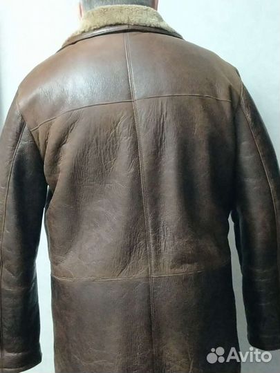 Дубленка натуральная мужская 52 54