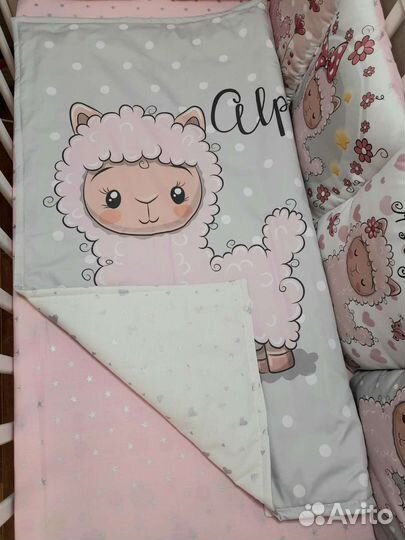 Бортики в детскую кроватку