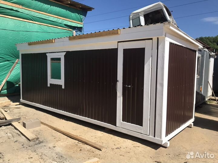 Бытовка теплая 6Х2.3м