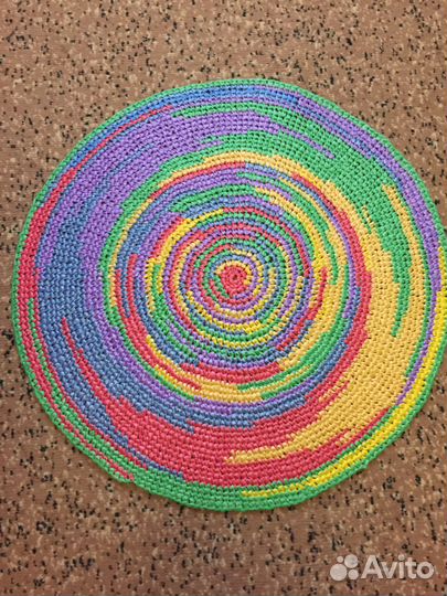 Коврик ручной работы