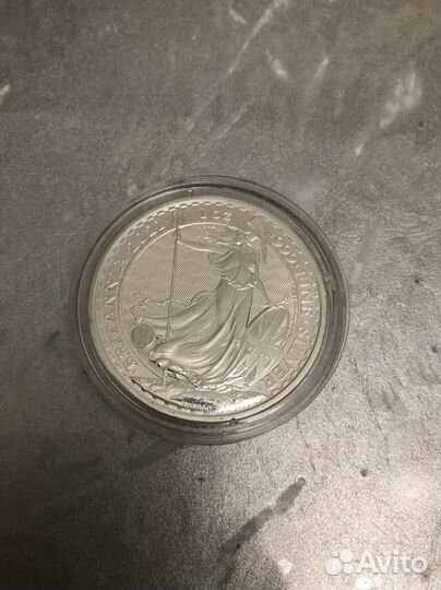 Серебряная монета