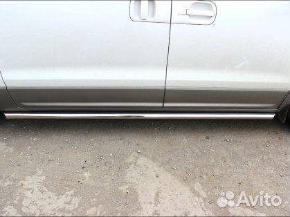 Пороги труба d-53 Hyundai H-1, 2017-наст.вр