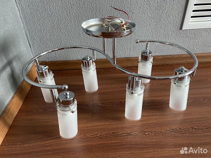 Люстра потолочная бу