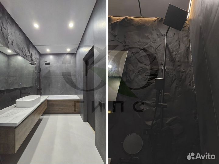 3D гипсовые панели Скала