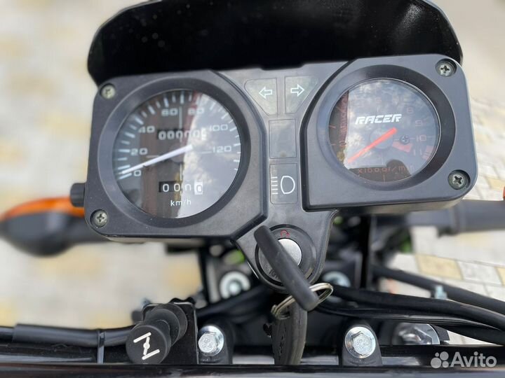 Мотоцикл racer RC150-23X enduro L150(зелёный)