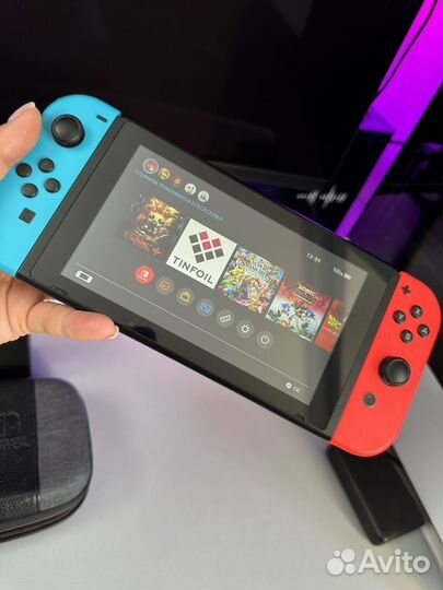 Nintendo switch v2 прошита picofly 256GB