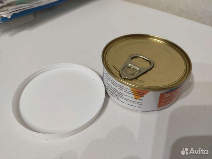 Экзомикс консервированный, насекомые