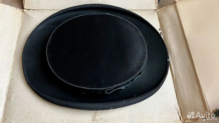 Цилиндр шелк старинный