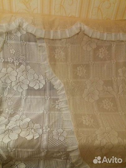 Штора тюль на кухню