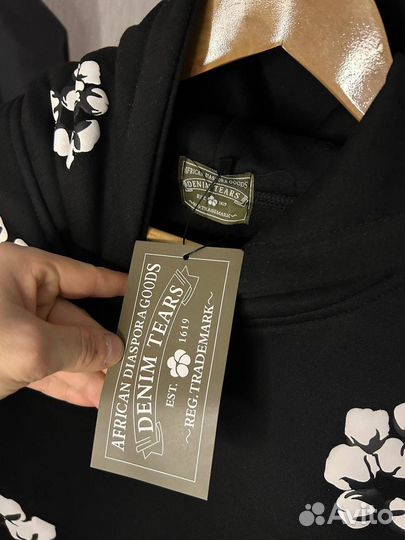 Худи denim tears