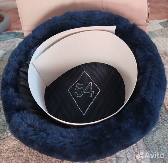 Мужская зимняя шапка ушанка мвд