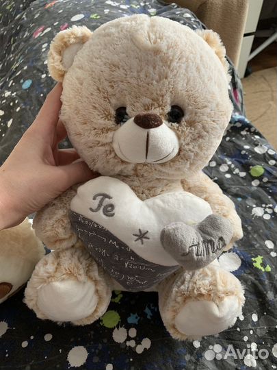Плюшевый мишка 2 штуки
