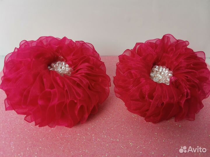 Резинки для волос ручной работы