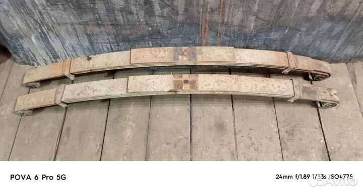 Рессоры передние газ 2705