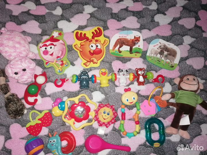 Детские развивающие игрушки пакетом