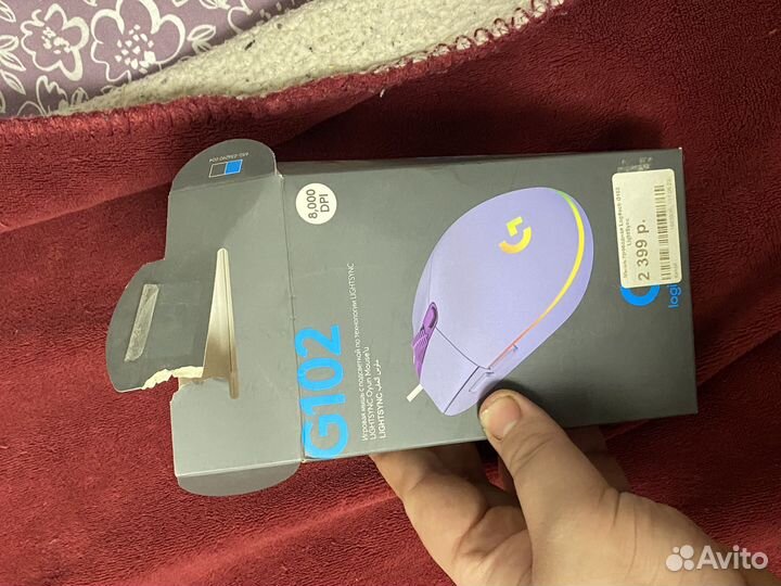 Игровая мышь logitech g102