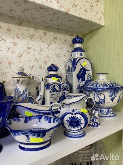 Гжель разная