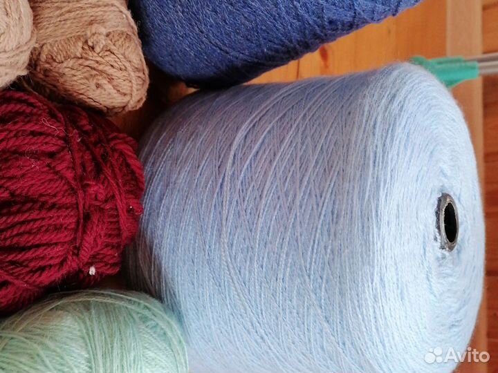 Пряжа нитки для вязания цена за все