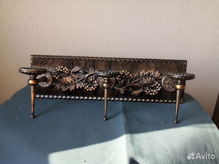 Подсвечник бронза СССР сувенирный